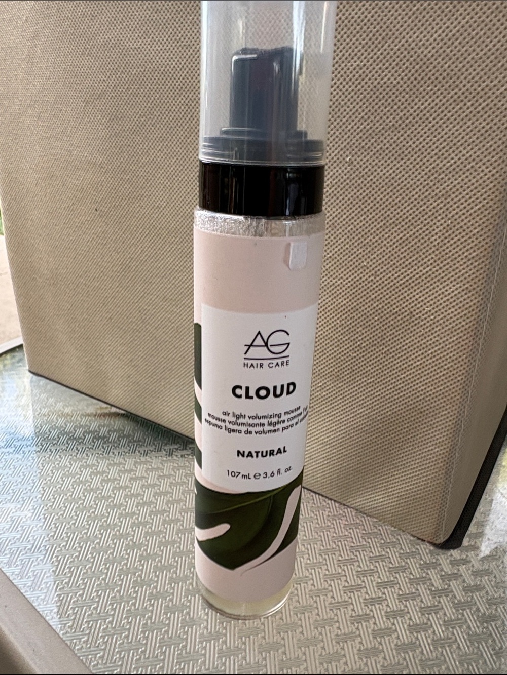 AG Care Cloud Air Light Volumizing Mousse 3.6oz